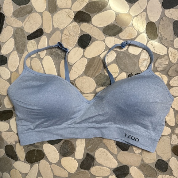 Izod Women's Light Blue Bralette - Picture 1 of 3